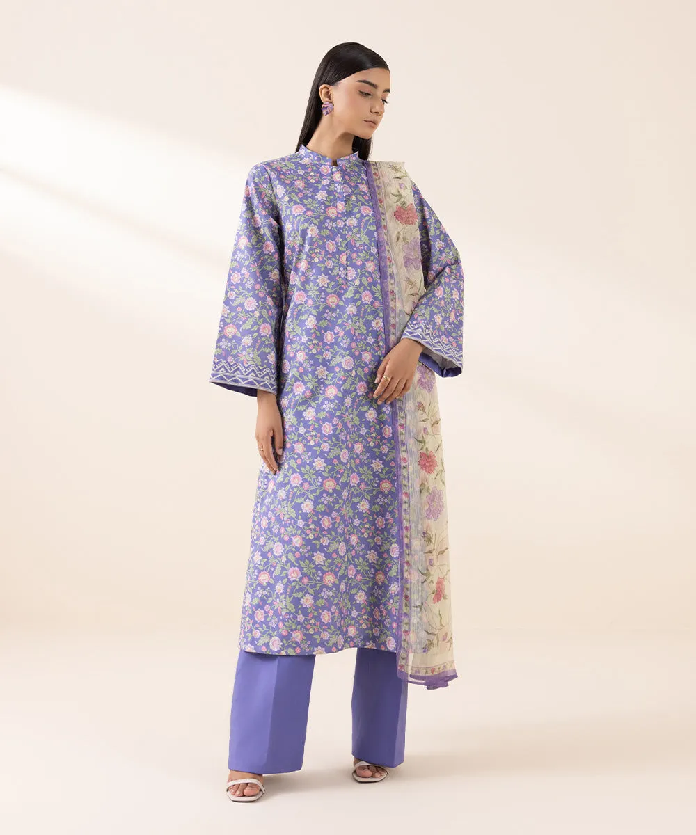 2 Piece - Printed Lawn Suit