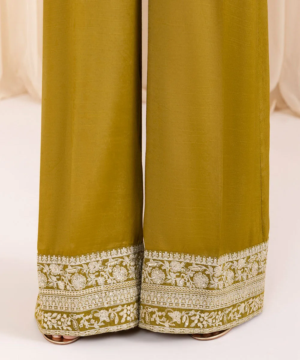 3 Piece - Embroidered Karandi Suit