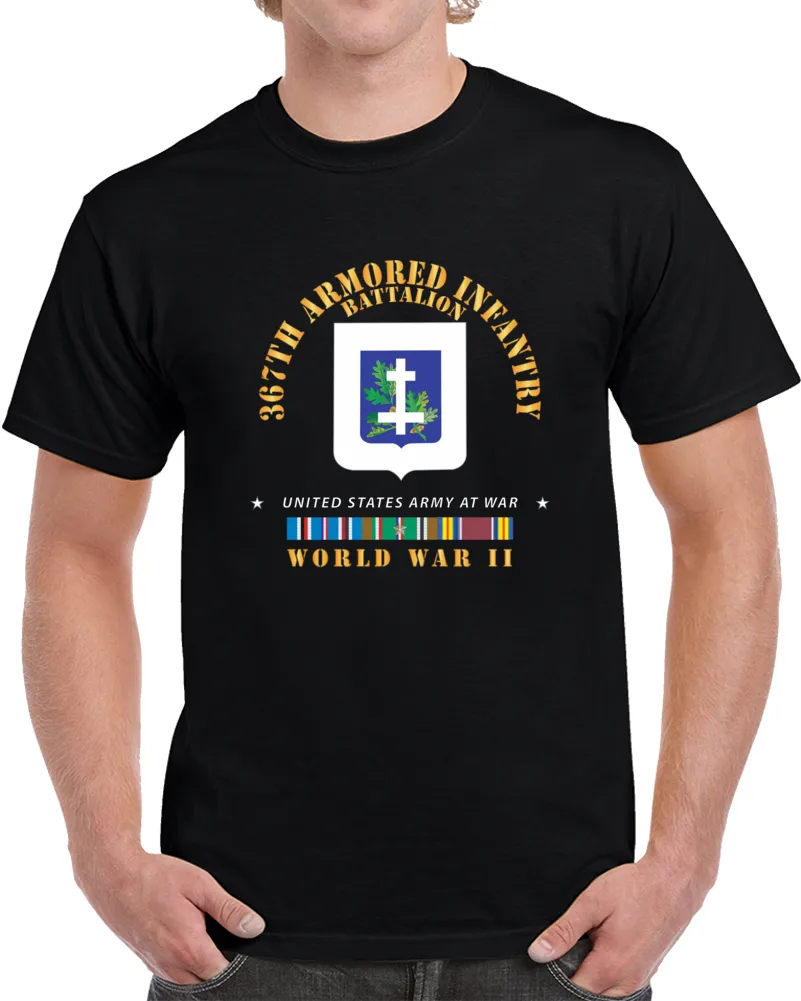 367th Armored Infantry Battalion - Dui  W Eur Svc X 300 Classic T Shirt, Crewneck Sweatshirt, Hoodie, Long Sleeve