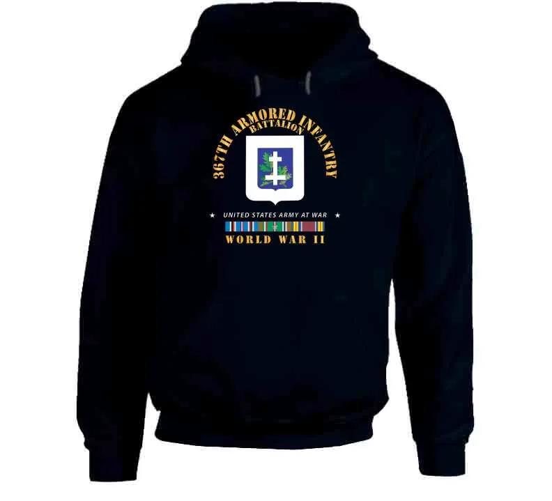 367th Armored Infantry Battalion - Dui  W Eur Svc X 300 Classic T Shirt, Crewneck Sweatshirt, Hoodie, Long Sleeve