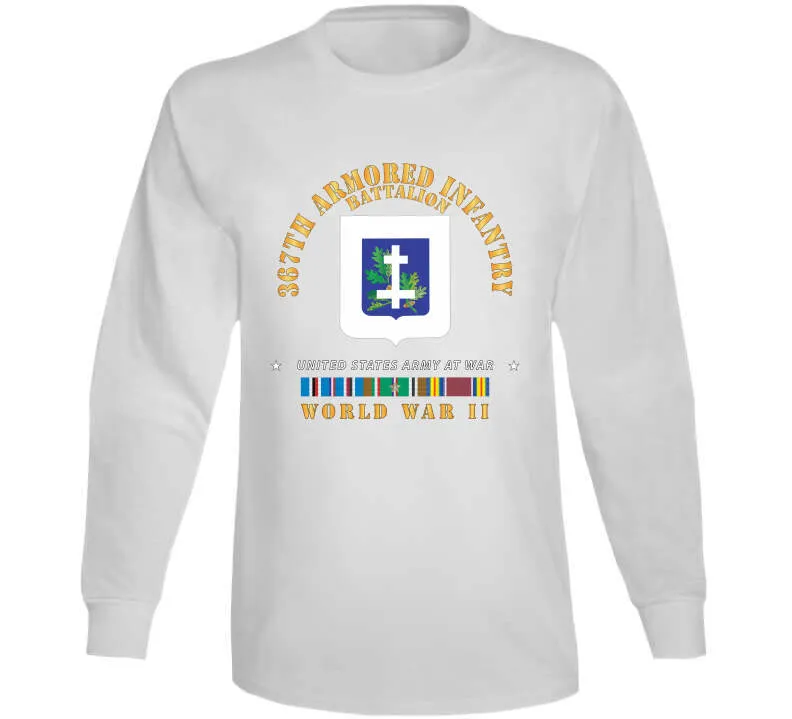 367th Armored Infantry Battalion - Dui  W Eur Svc X 300 Classic T Shirt, Crewneck Sweatshirt, Hoodie, Long Sleeve