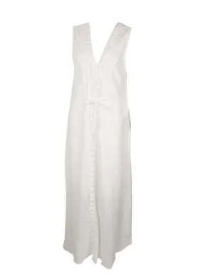 5240020 Sleeveless Linen Maxi Dress *Last Piece