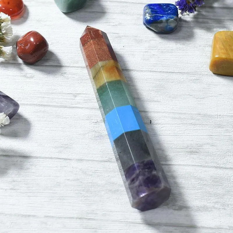 7 Chakra Bonded Tower | Crystal Healing