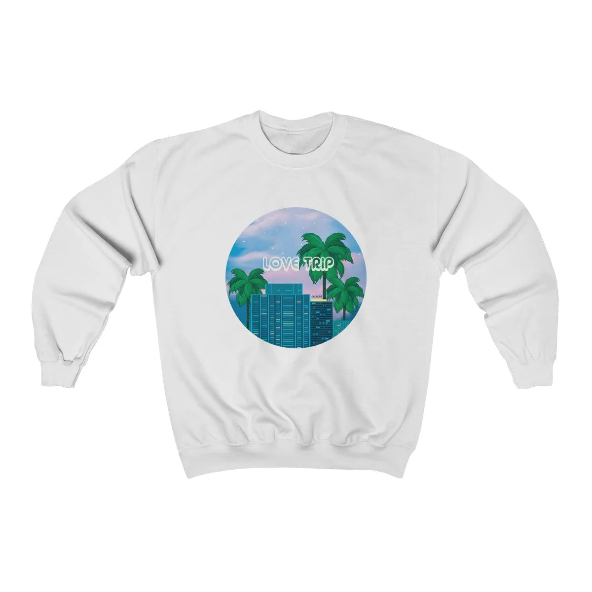 80s Japanese City Pop Aesthetic - LOVE TRIP unisex jumper