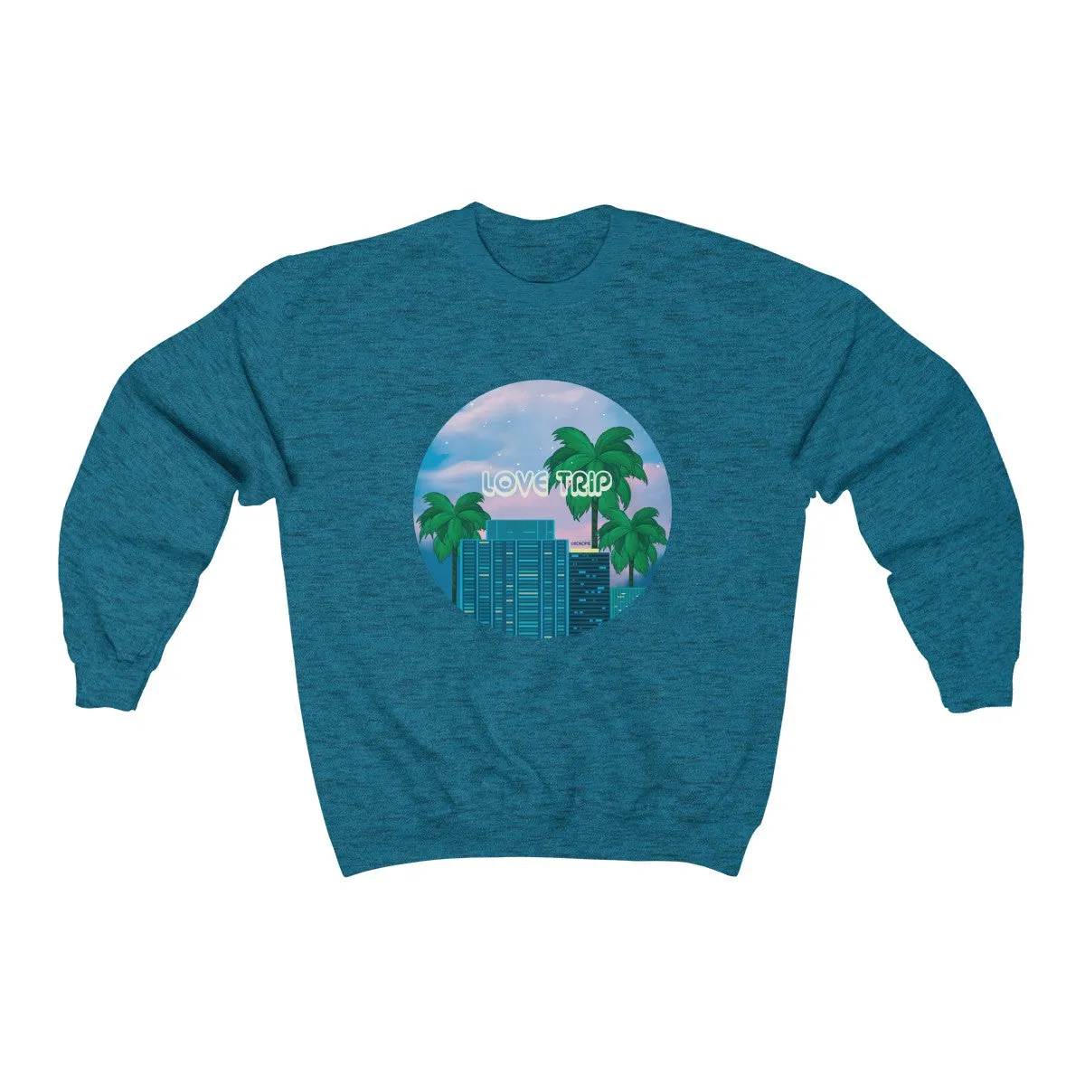 80s Japanese City Pop Aesthetic - LOVE TRIP unisex jumper