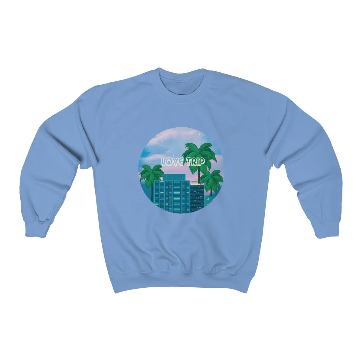 80s Japanese City Pop Aesthetic - LOVE TRIP unisex jumper