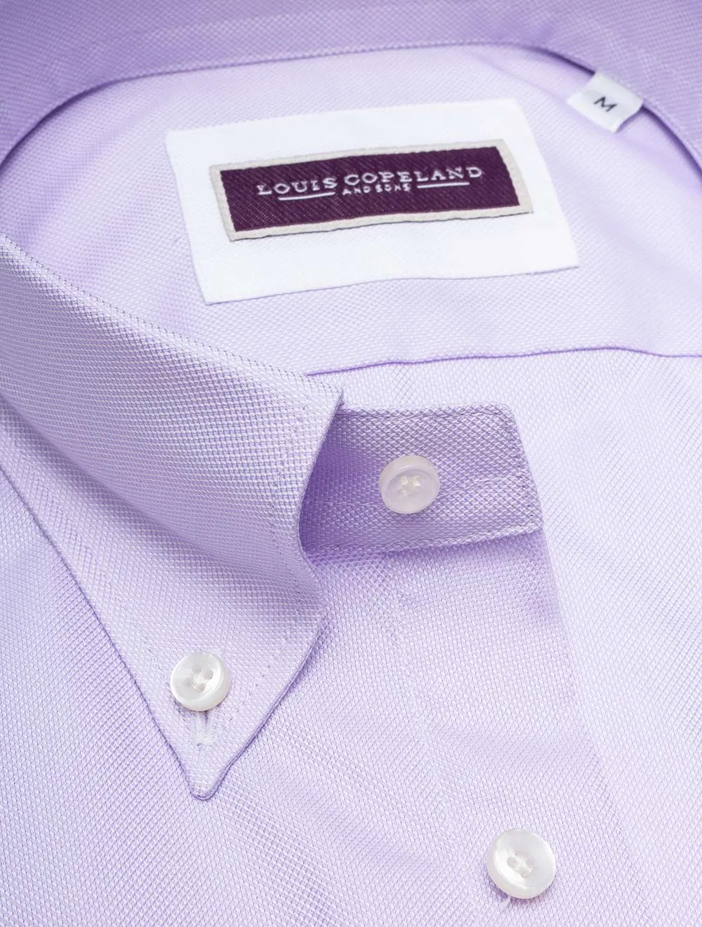 Academy Pinpoint Oxford Buttondown Shirt Lilac