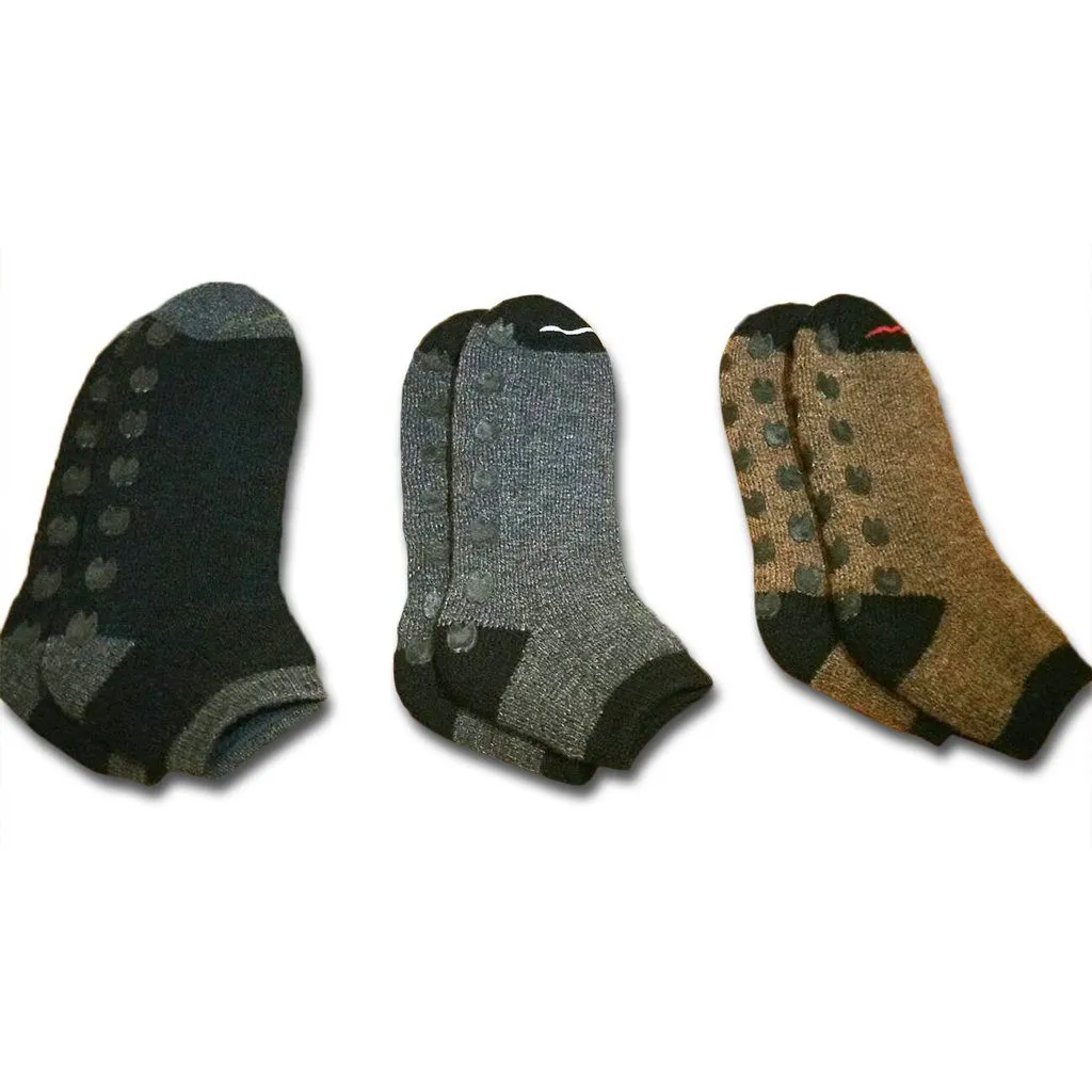 AlpacaTrax Gripper Slipper Alpaca Socks