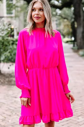 Always Evolving Hot Pink Dress