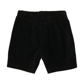 ANALOGIE BLACK VELVET SHORTS