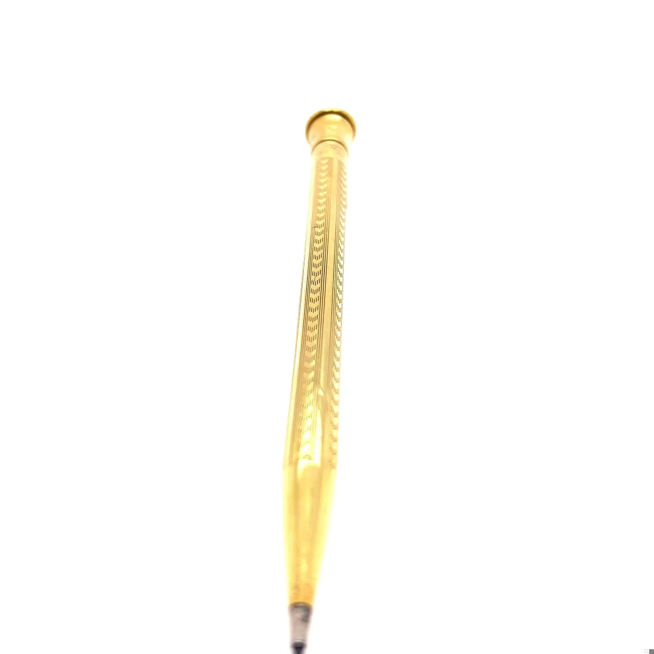 Art Deco 18 Karat Solid Yellow Gold Wahl Eversharp Mechanical Pencil