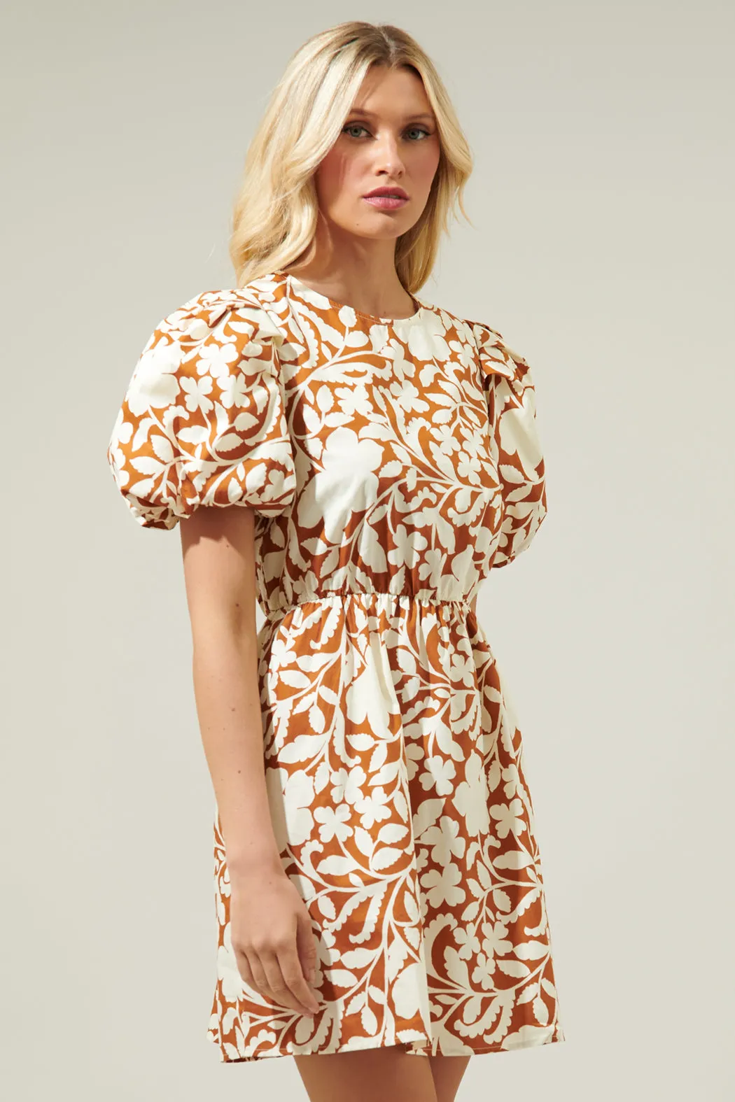 Aurelia Floral Mini Dress