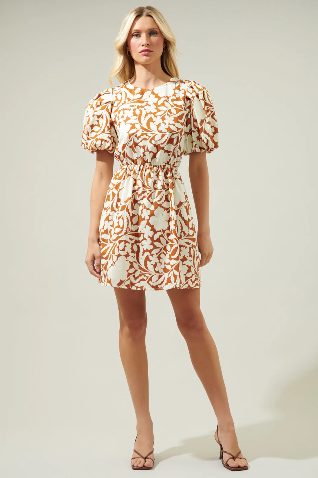 Aurelia Floral Mini Dress