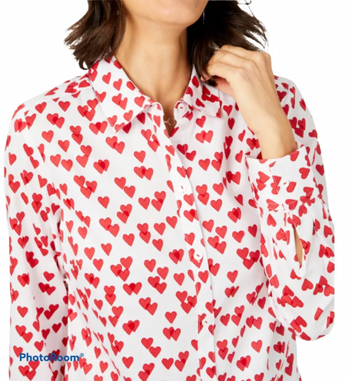 Ava Non-Iron Sweetheart Shirt