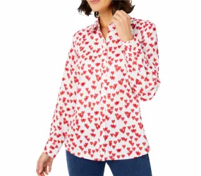 Ava Non-Iron Sweetheart Shirt