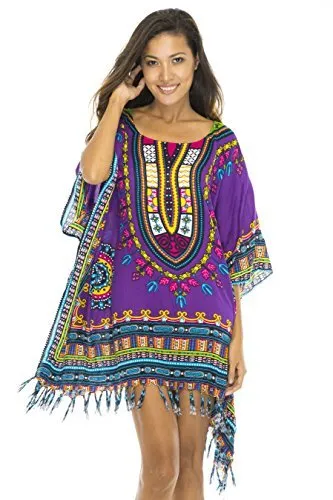 Back From Bali Womens Short Swimsuit Beach Cover Up African Caftan Patterns