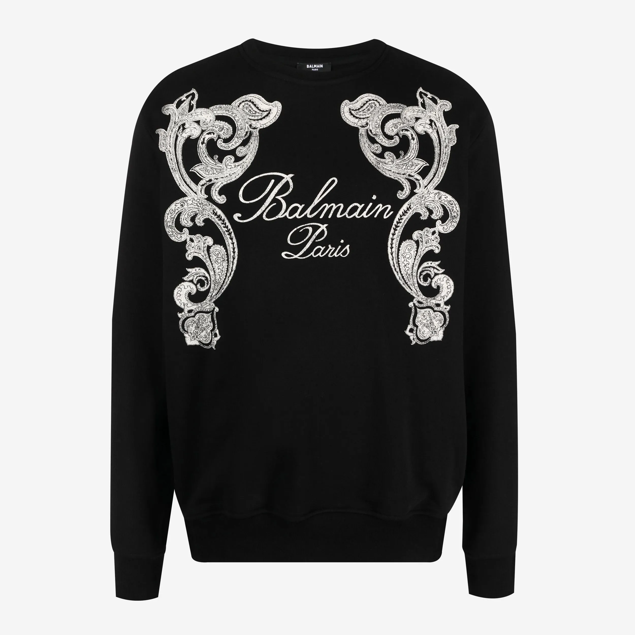 Balmain Logo Print Sweatshirt