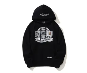 BAPE x Neighborhood Relaxed Fit Pullover Hoodie Black