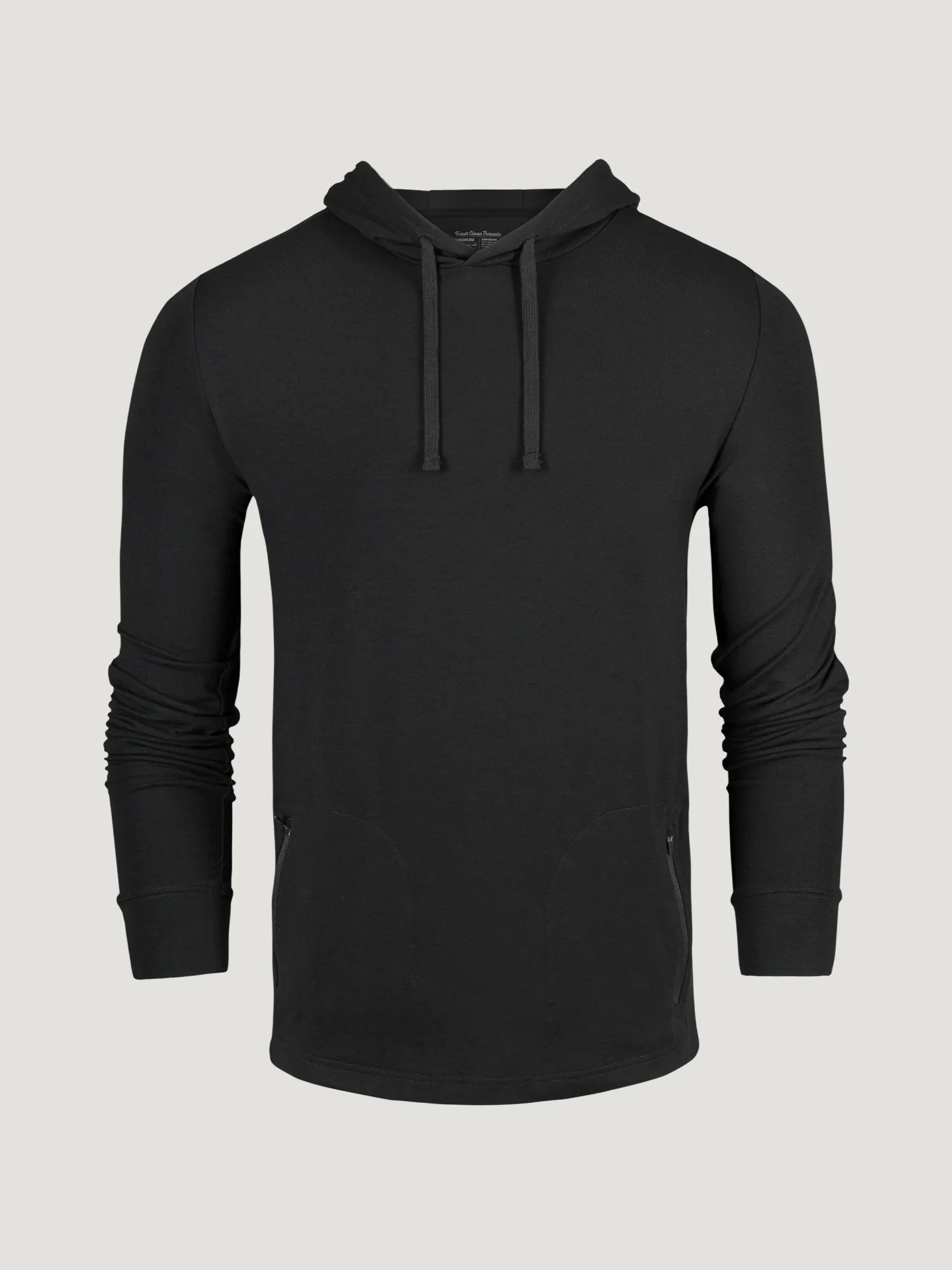 Black Performance Pullover Hoodie