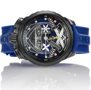 Bomberg Men's Watch BOLT-68 Heritage Blue Ninja BS45CHPBA.069-2.12