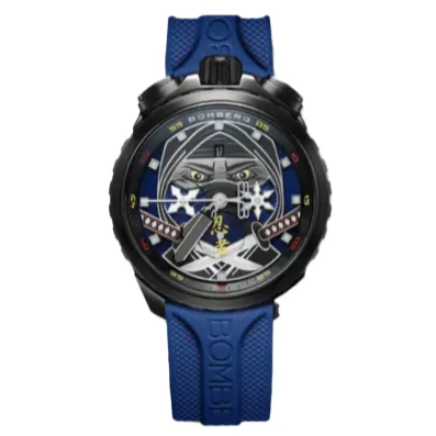 Bomberg Men's Watch BOLT-68 Heritage Blue Ninja BS45CHPBA.069-2.12