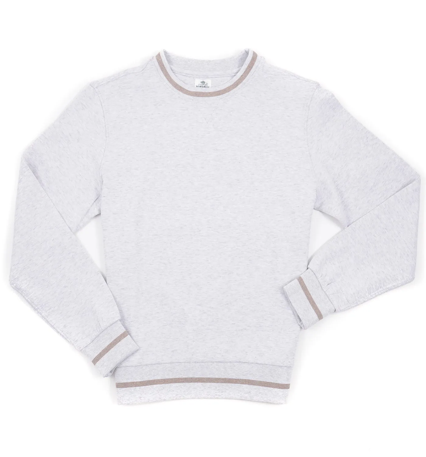 Borrelli Crewneck Cotton Sweatshirt