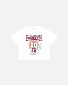 Bournemouth Retro Graphic Crop Fit Tee