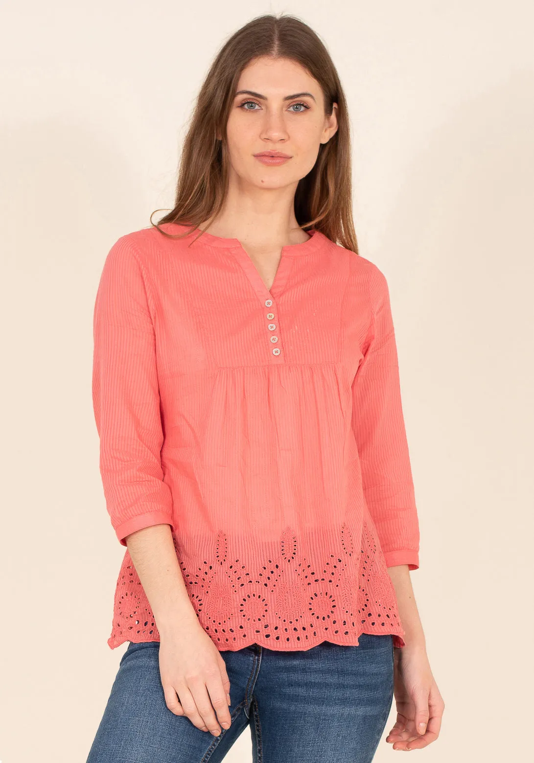 Broderie Blouse