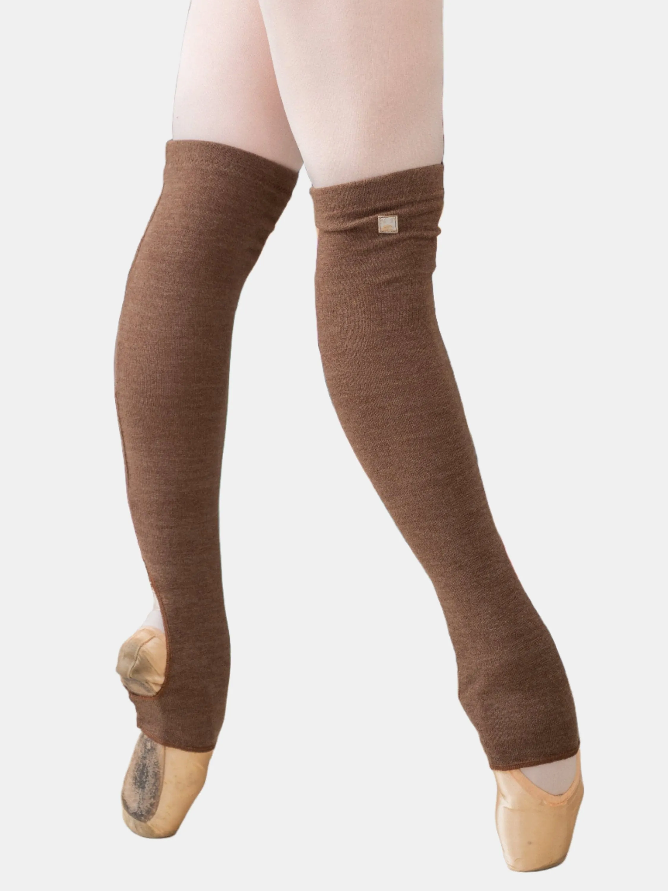 Brown Short Dance Leg Warmers MP921