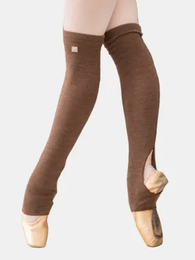 Brown Short Dance Leg Warmers MP921