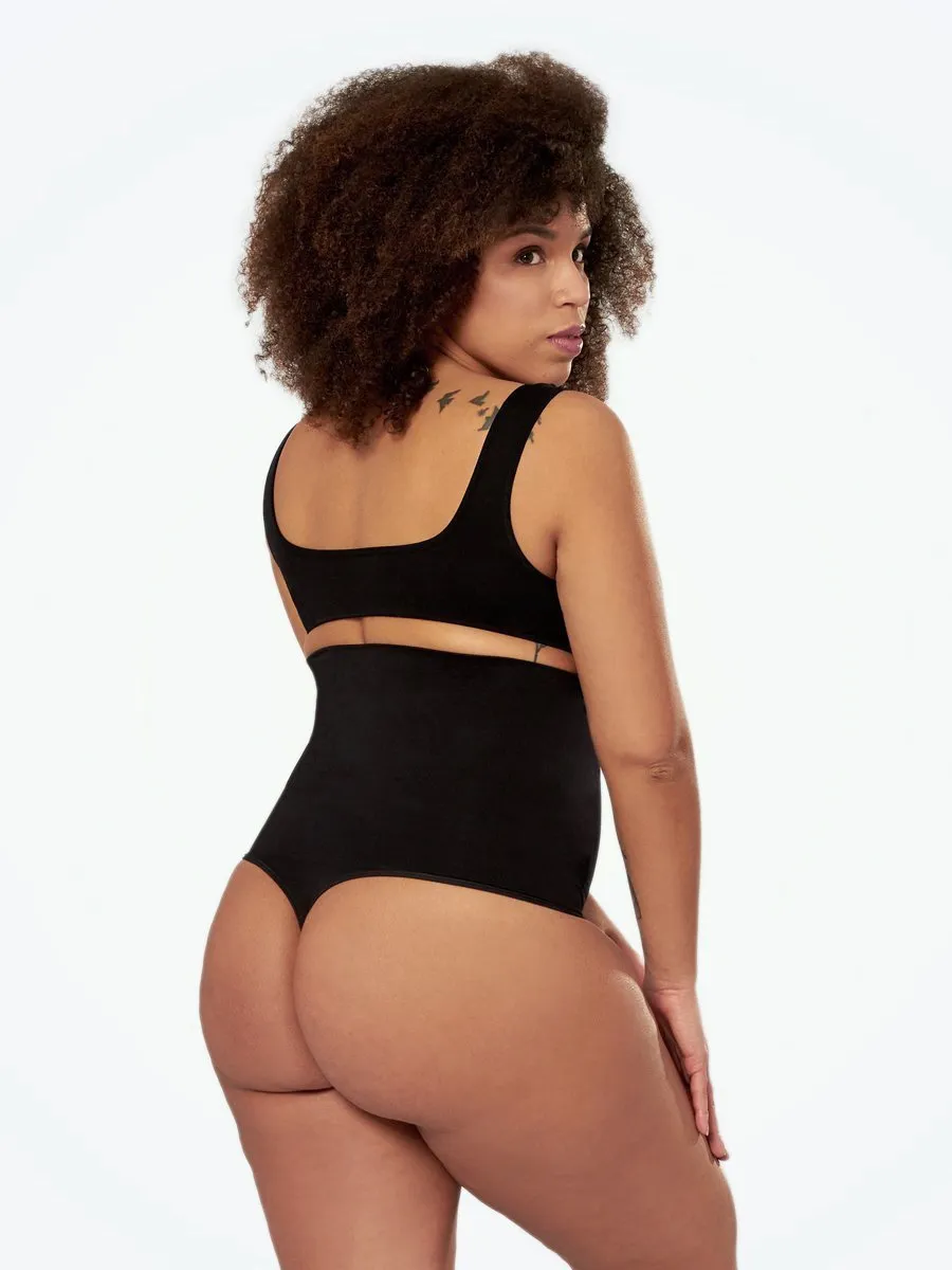 Bundle Shapermint Essentials - 1 High Waisted Shaping Panty   1 High-Waisted Shaper Thong