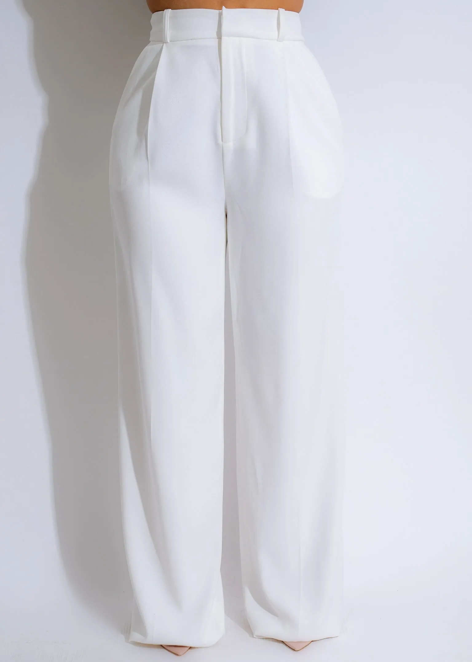 Business Woman Pant White