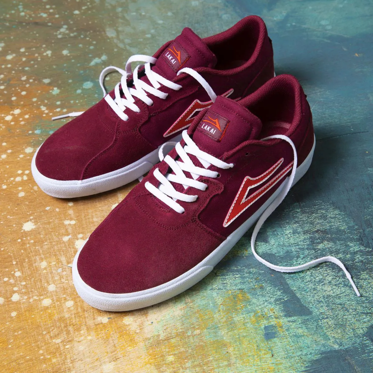 Cardiff - Burgundy Suede