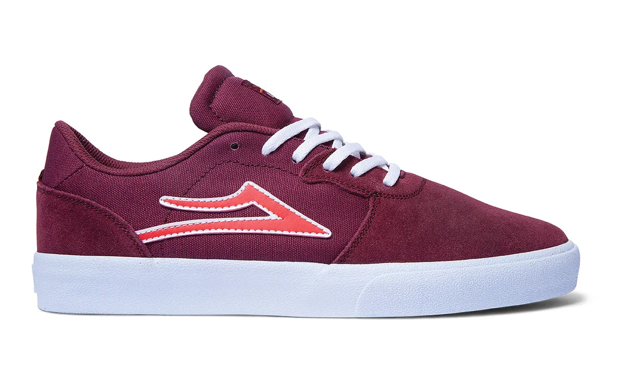 Cardiff - Burgundy Suede