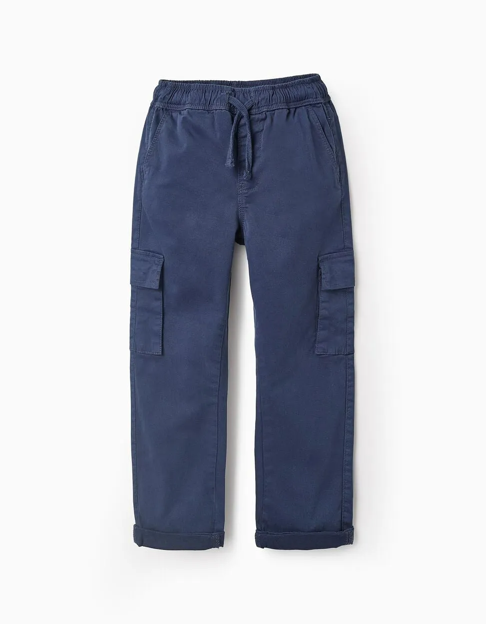 Cargo trousers for boys 'Slim Fit', Dark Blue