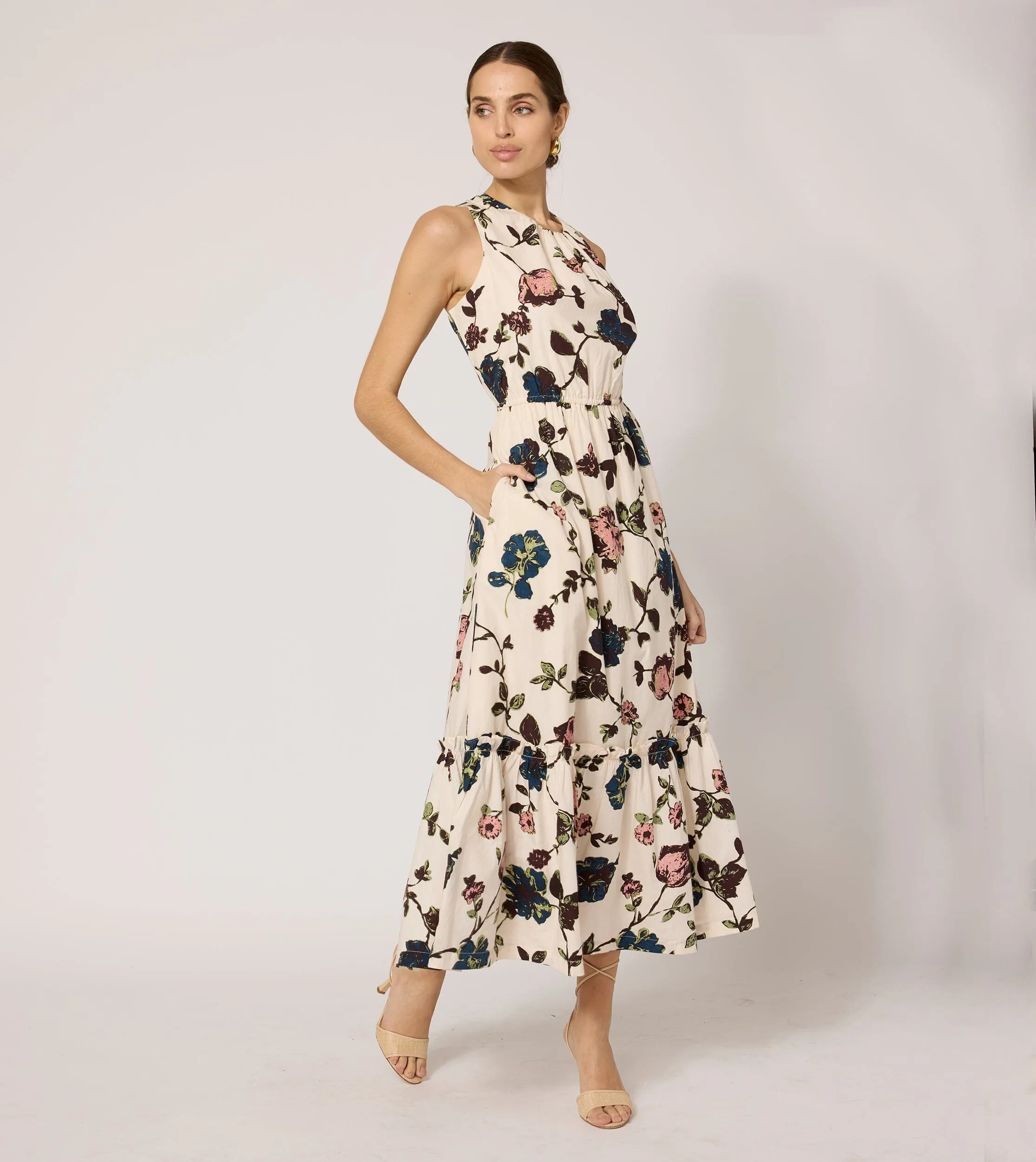 Carina Ankle Dress | Jardin