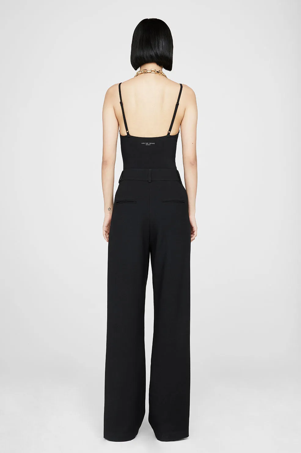 Carrie Pant - Black Twill