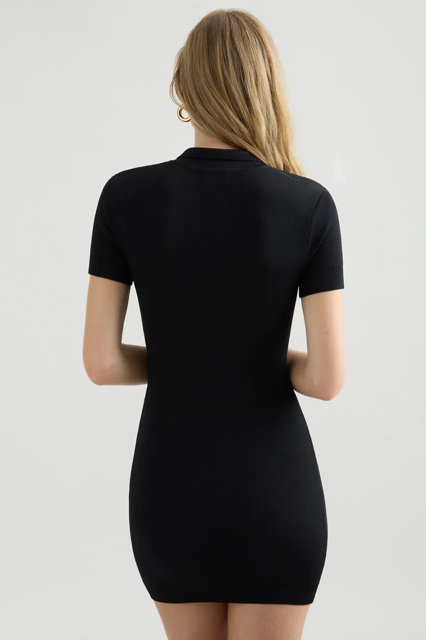 CENZO MINI DRESS - BLACK