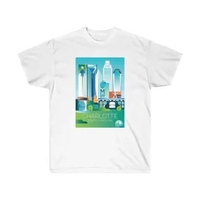 CHARLOTTE UNISEX ULTRA COTTON TEE