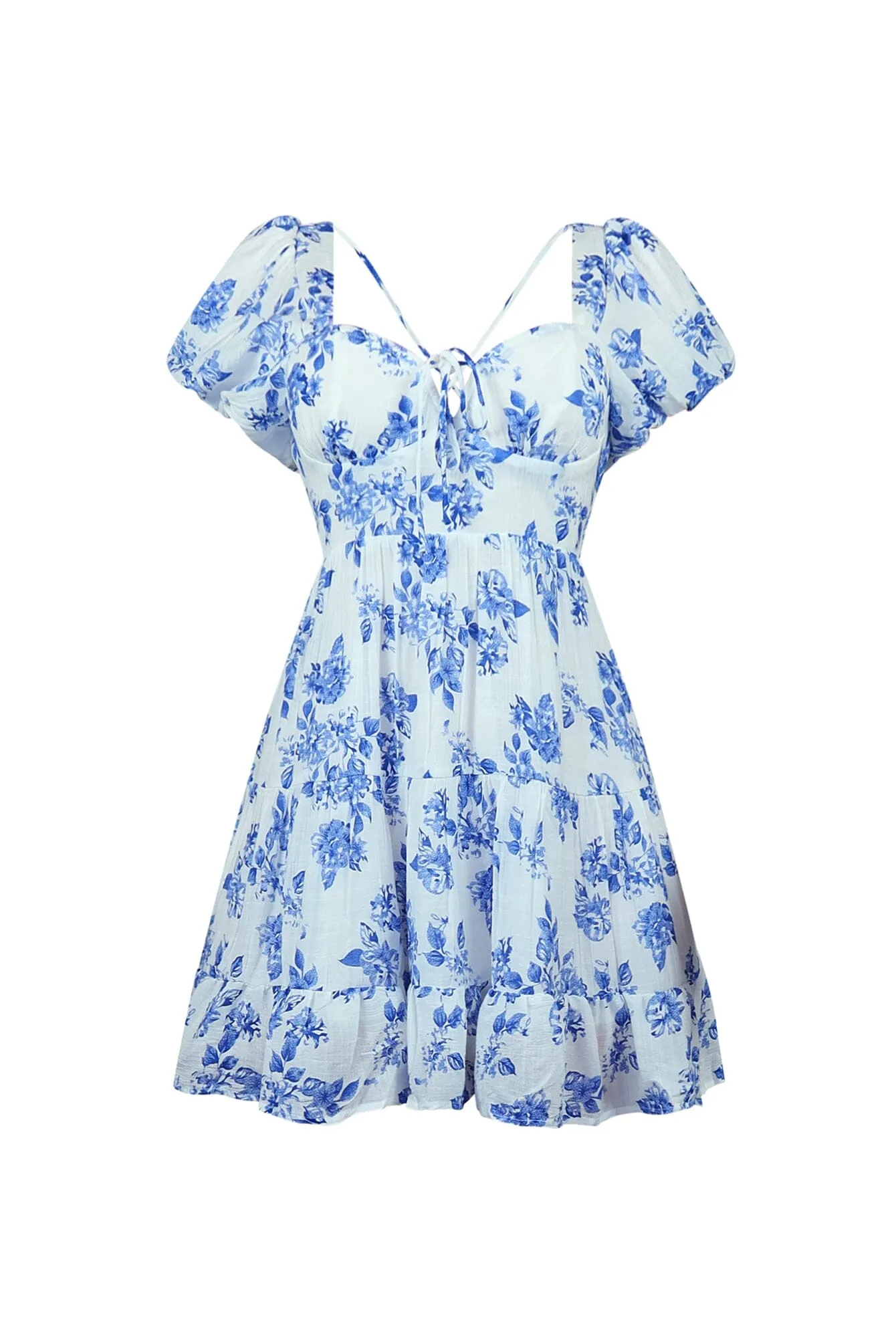 Cherish Me Floral Ruffle Mini Dress