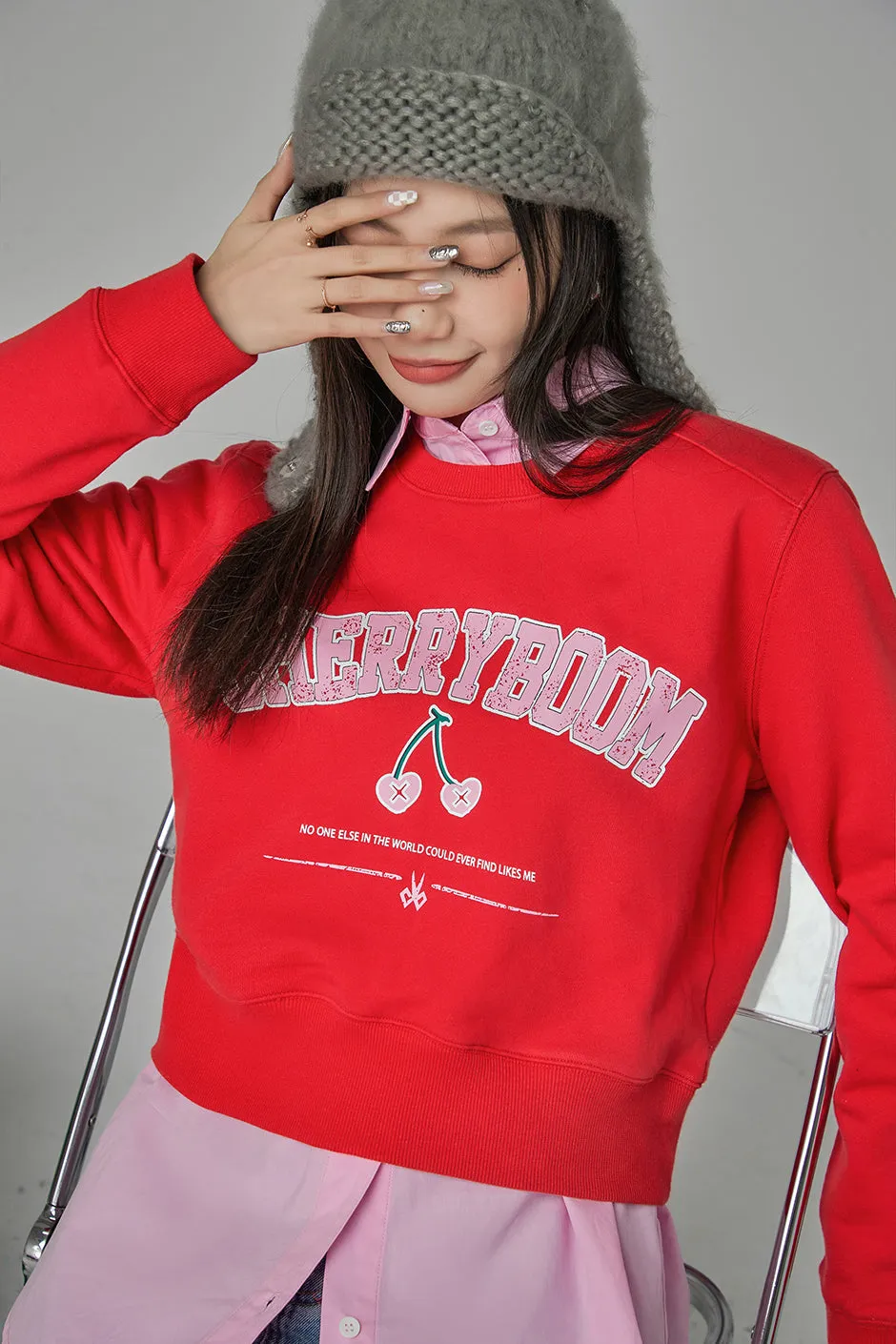 Cherryboom Printed Sweatshirt