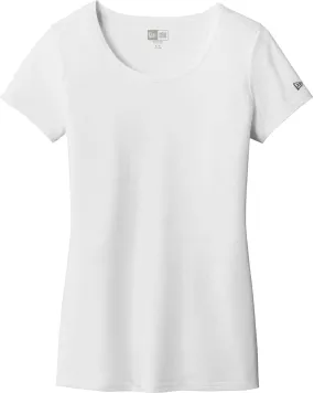 CLOSEOUT - New Era Ladies Tri-Blend Performance Scoop Tee