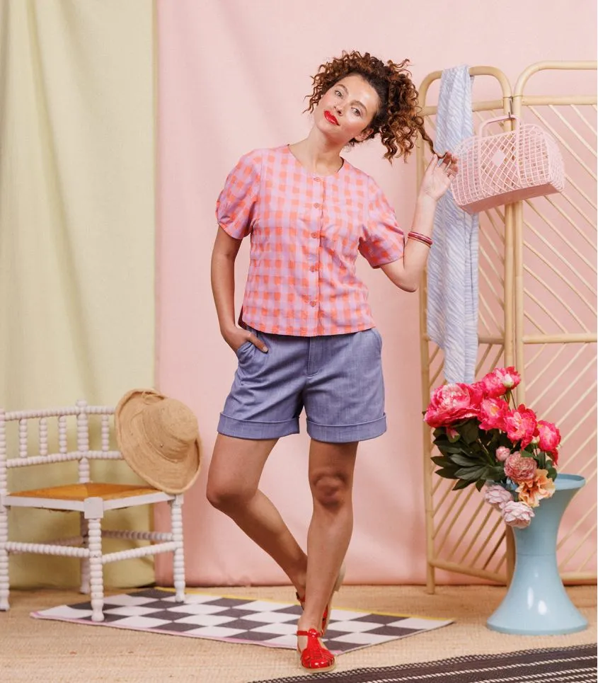 Cousette - Goelette Trousers and Shorts Sewing Pattern