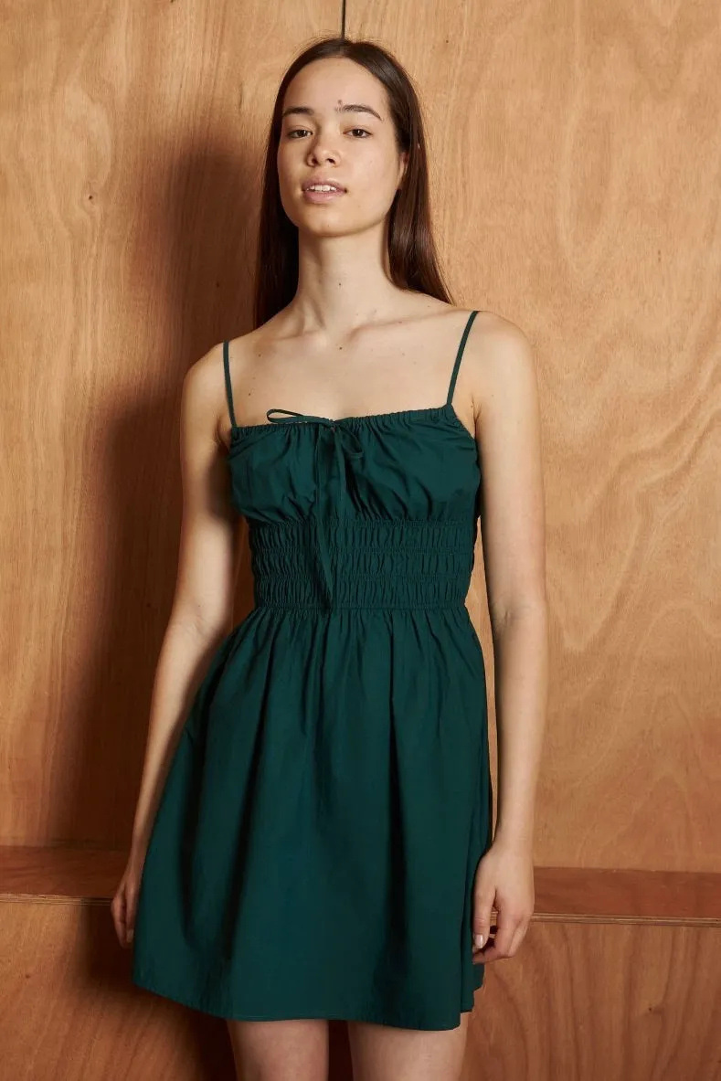 Cruise Jewel Green Mini Dress