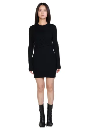 Deconstructed Knit Dress