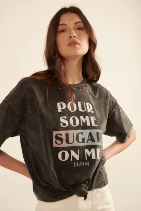 Def Leppard Pour Some Sugar on Me Graphic Tee