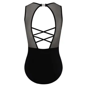 Energetiks Abby Mesh Leotard | Black | Child