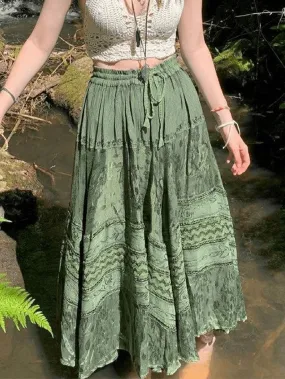 Fairy Tiered Graceful Maxi Skirt