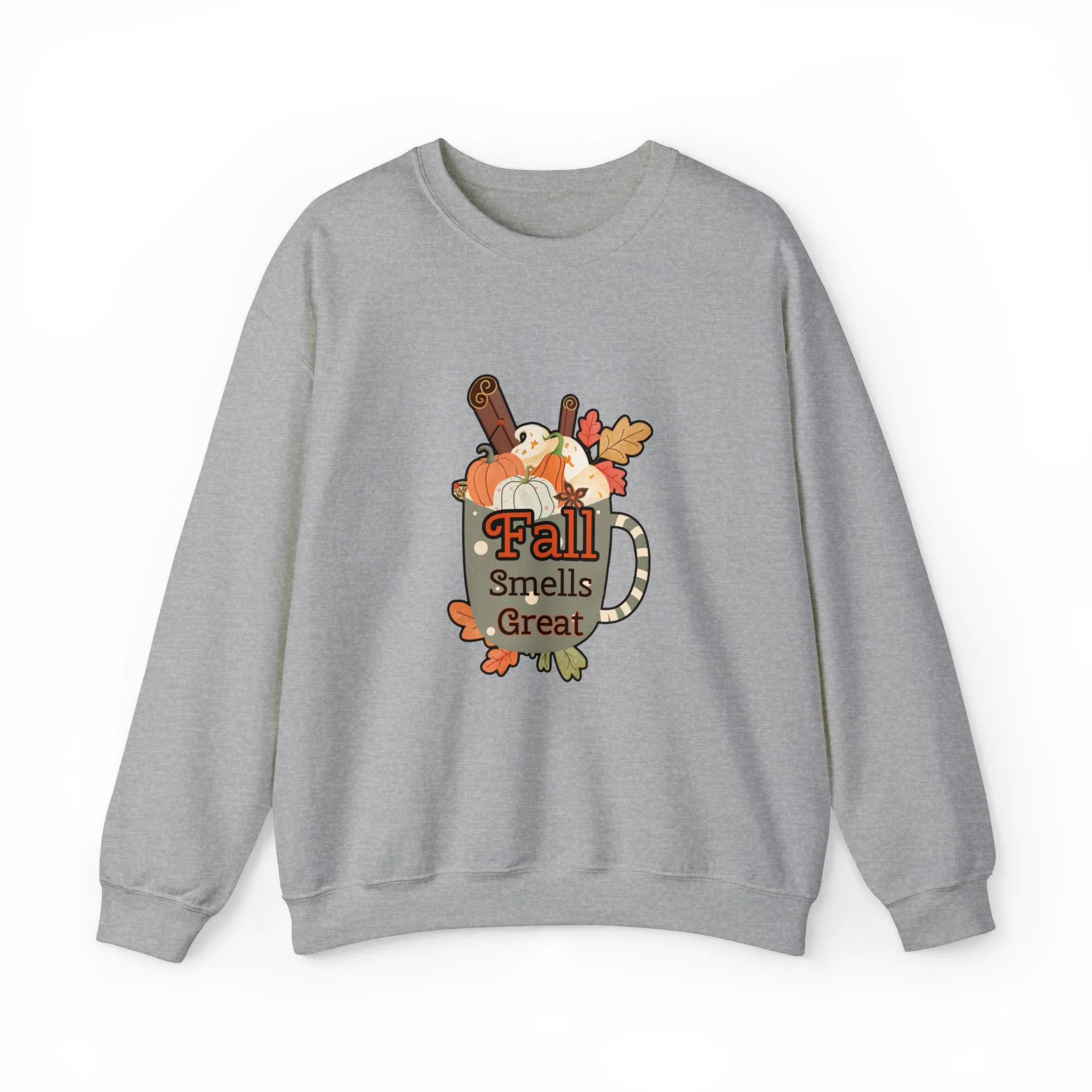 Fall Smells Great Unisex Heavy Blend™ Crewneck Sweatshirt