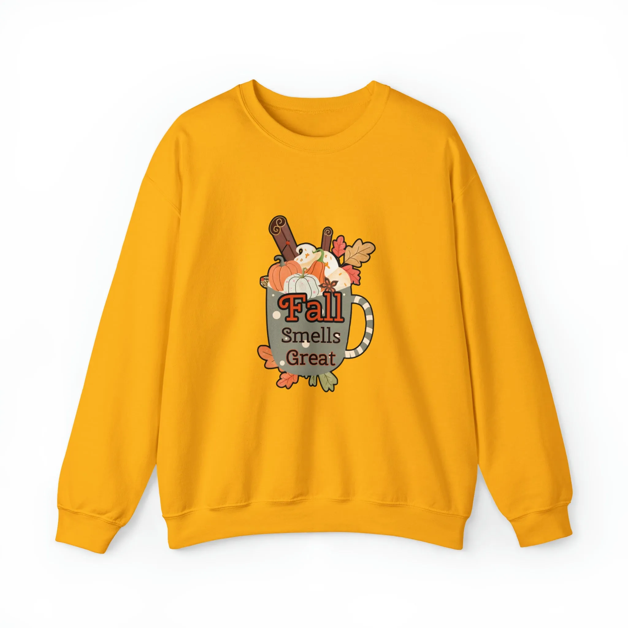 Fall Smells Great Unisex Heavy Blend™ Crewneck Sweatshirt